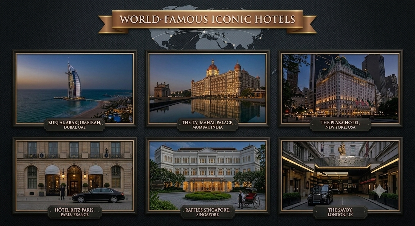 A selection of the world's finest hotels